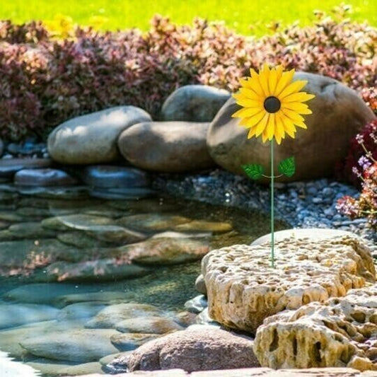 🎉Buy 2 Get 1 Free - Add 3 in Cart🎉 Colorful Sunflower Windmill-For Decoration Outside Yard🌻