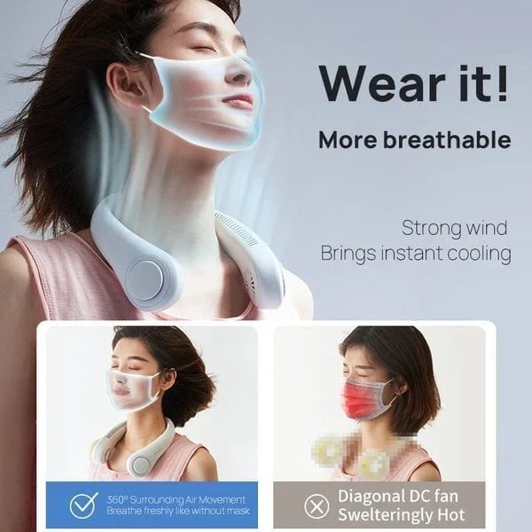 🔥🔥pre-season specials Portable Neck Fan