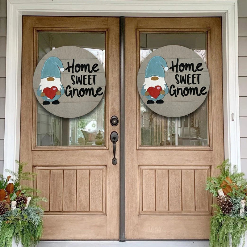 🎉 Last Day Promotion-47% OFF 🎉-Cute 3D Seasonal Interchangeable Gnome Door Hanger