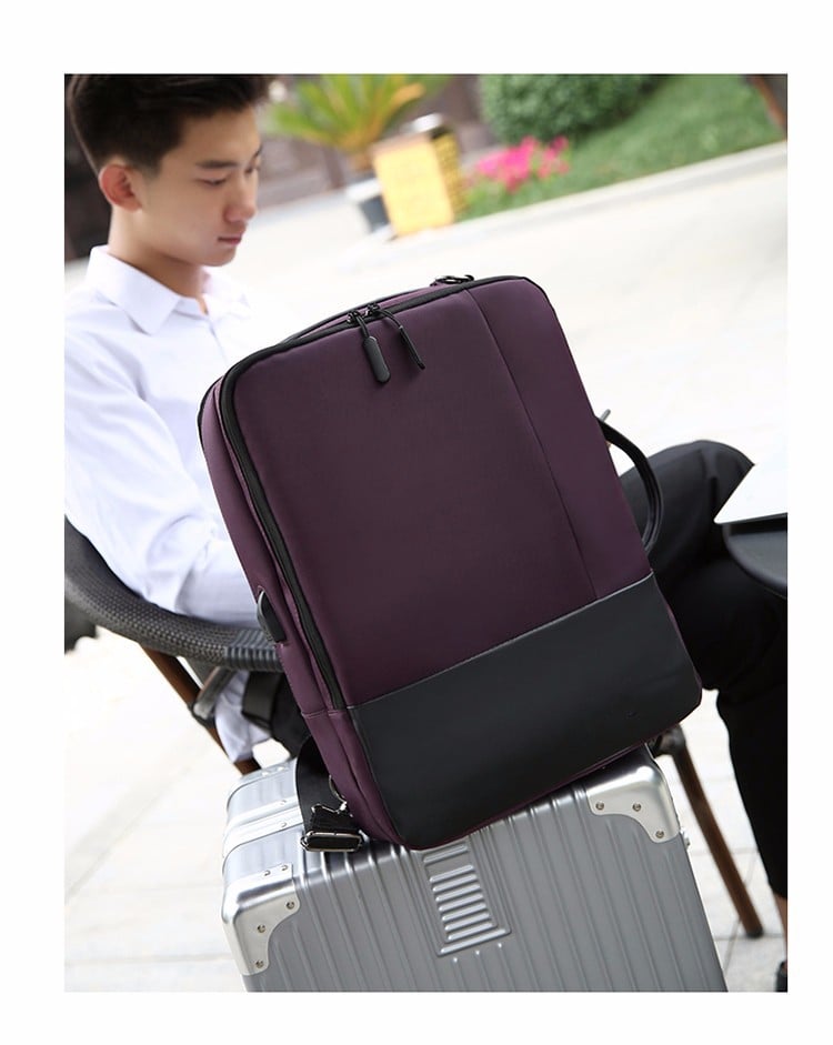 (Summer Hot Sale- Save 48% OFF)Premium Anti-theft Laptop Backpack with USB Port