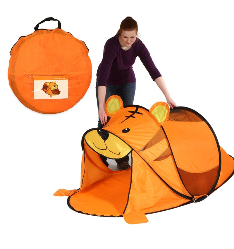 Cute Cartoon Toy Children's Tent For Kids Indoor Play House & Outdoor Camping