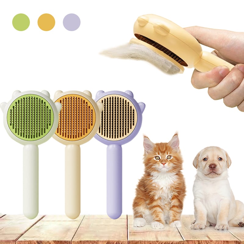 (🔥Promotion - 49%OFF) Pet Floating Hair Massage Comb-🛒 Buy 2 Free Shipping