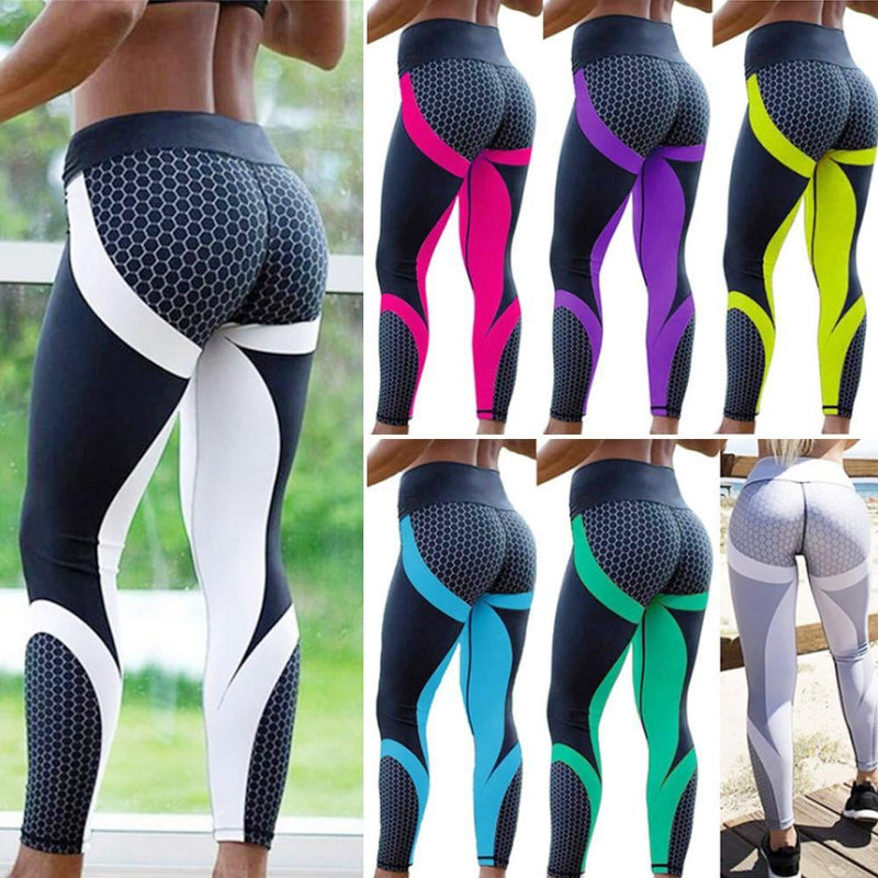 🔥Rabatt zum halben Preis🔥🔥Sport Strumpfhose mit Wabenmuster