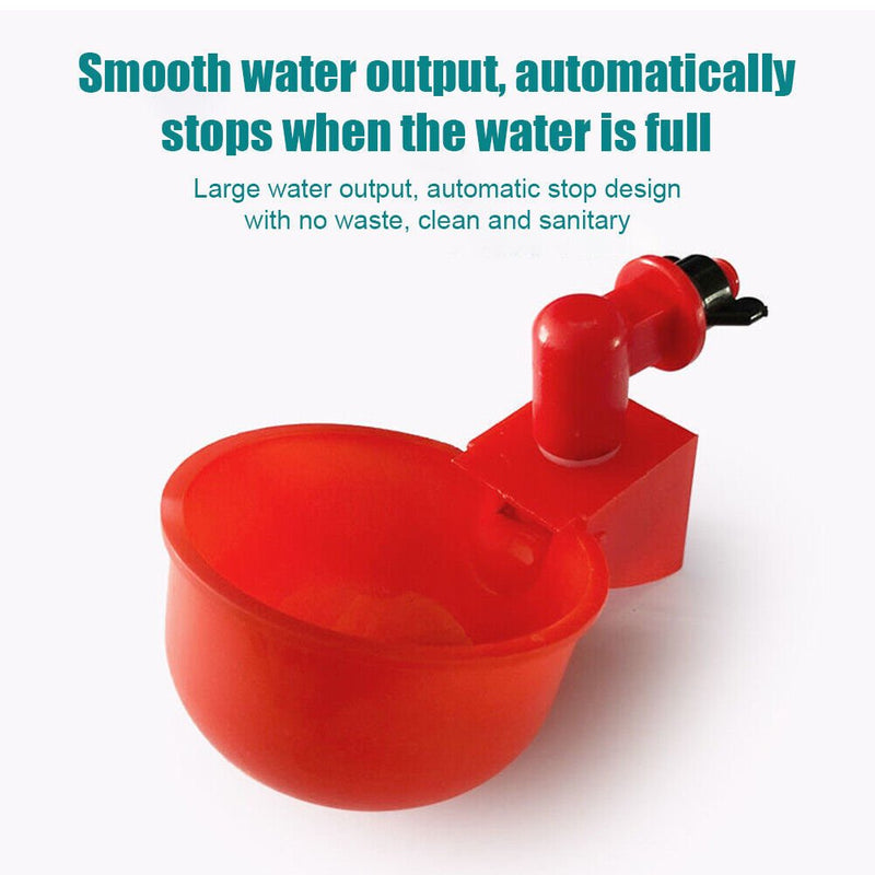 (💦EARLY SUMMER HOT SALE- 49% OFF💦)  🎉Automatic Poultry Water Bowl (5Pcs\/set) 💥 BUY 2 GET 1 FREE
