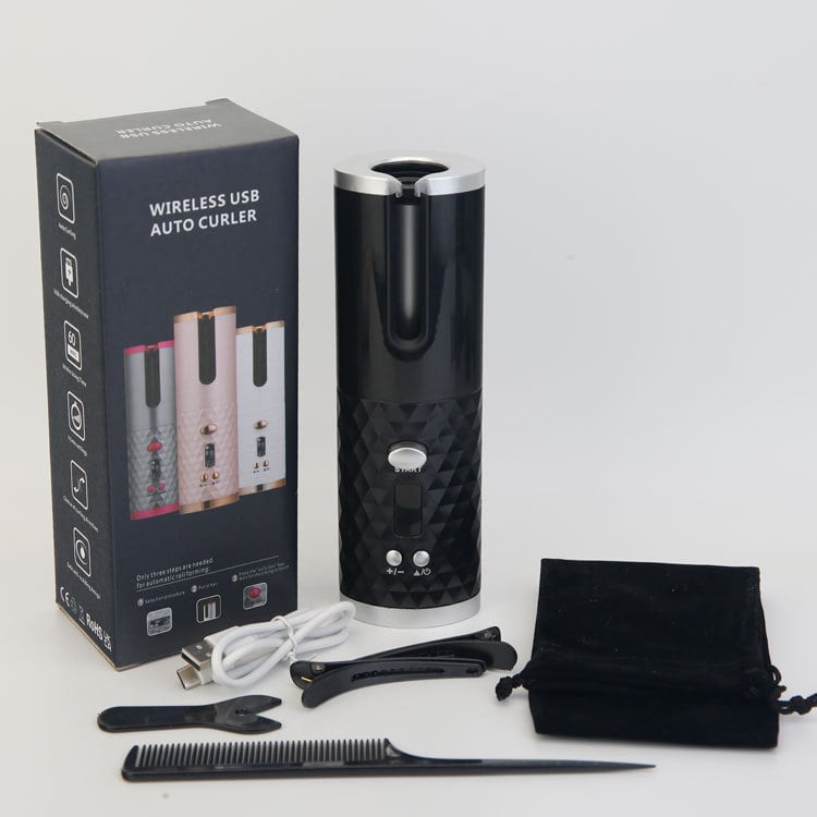 🔥PROMOTION 48% OFF🔥AUTO ROTATING CERAMIC HAIR CURLER