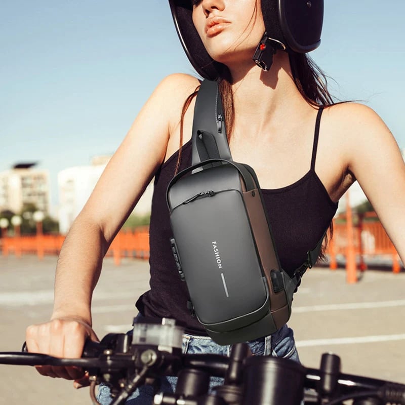 USB charging sport sling  Anti-theft shoulder bag(Buy 2 Free Shipping)