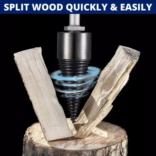 🎁Father's Day Gift - WOOD LOG SPLITTER FIREWOOD DRILL BIT