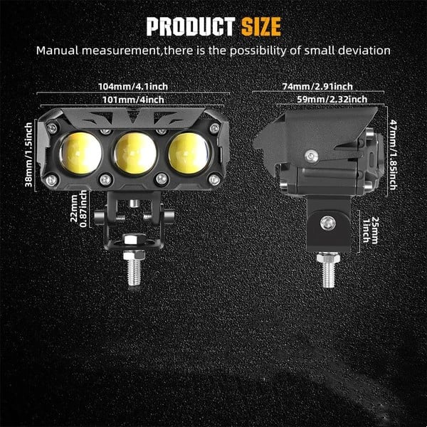 Motorcycle Driving Light LED Auxiliary Light