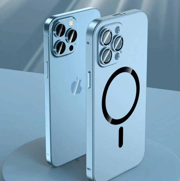 🎄Festival Promotion 40% OFF - Magnetic Charging Aluminium Metal frame case for iPhone