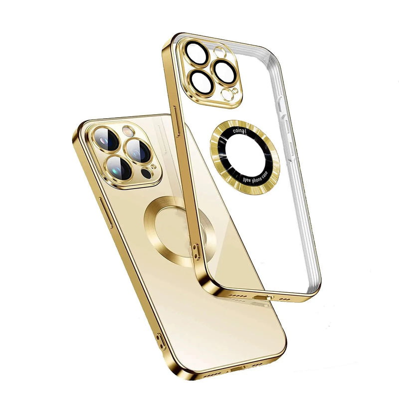 Transparent Magnetic Case Conver for iPhone