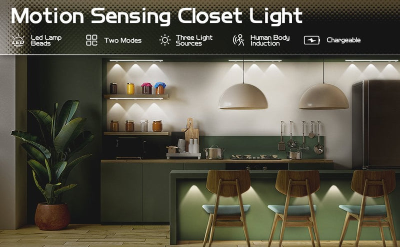 🔥LAST DAY 49% OFF💡LED MOTION SENSOR CABINET LIGHT💡BUY 2 GET FREE SHIPPING NOW!
