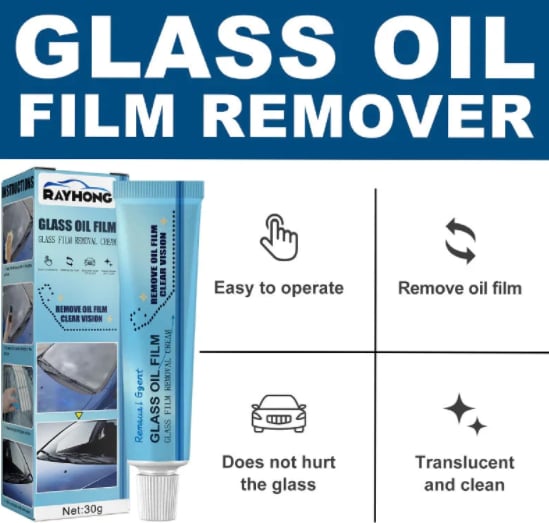 ✨Car Glass Oil Film Cleaner🚗Buy one get one free(2 pcs)