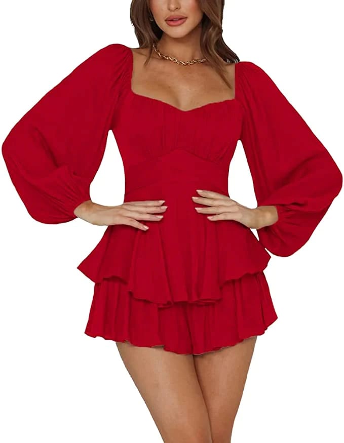 🔥2023 New Hot Sale🔥The Ruffle Romper(BUY 2 FREE SHIPPING)