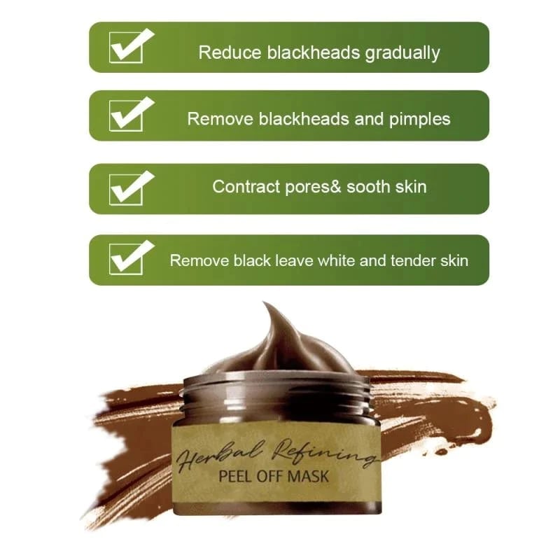 🔥Last Day Promotion 49% OFF - Herbal Refining Peel-Off Facial Mask
