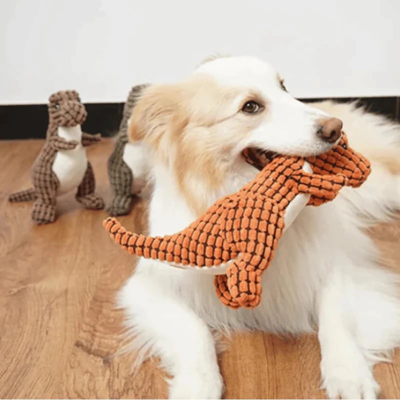 Sale ends in 3 hours \/ Buy 1 Get 1 Free Today Only - Robust Dino - Dog Toy 2.0 Upgraded Version