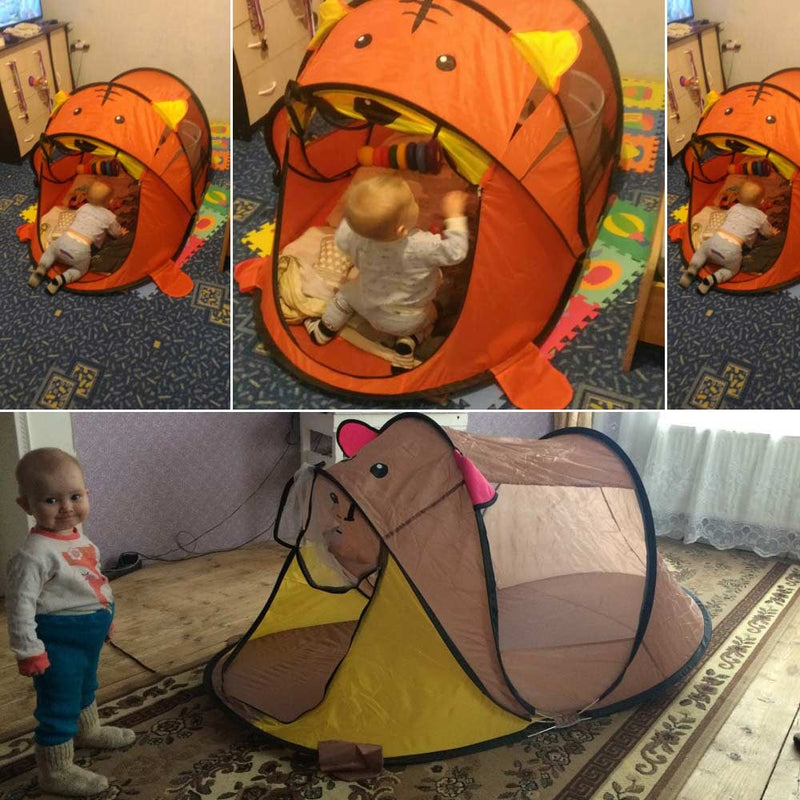 Cute Cartoon Toy Children's Tent For Kids Indoor Play House & Outdoor Camping