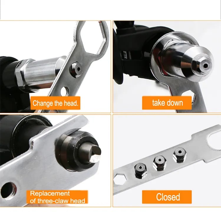 ✨2023 HOT SALE 47% OFF✨Professional Rivet Gun Adapter Kit🔩